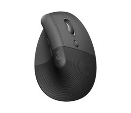 Mouse Vertical Ergonómico Logitech - 6 Botones - Inalámbrico - Bluetooth, 2.4 GHz - Receptor de USB Color Grafito