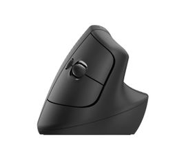 Mouse Vertical Ergonómico Logitech - 6 Botones - Inalámbrico - Bluetooth, 2.4 GHz - Receptor de USB Color Grafito