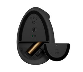 Mouse Vertical Ergonómico Logitech - 6 Botones - Inalámbrico - Bluetooth, 2.4 GHz - Receptor de USB Color Grafito