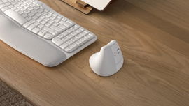 Mouse Ergonómico Inalámbrico Lift Vertical Logitech – Receptor Bluetooth, 2.4 GHz – Color: Balnco Hueso