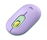 Logitech POP - Ratón - compacto - óptico - 4 botones - inalámbrico - Bluetooth 5.1 - morado
