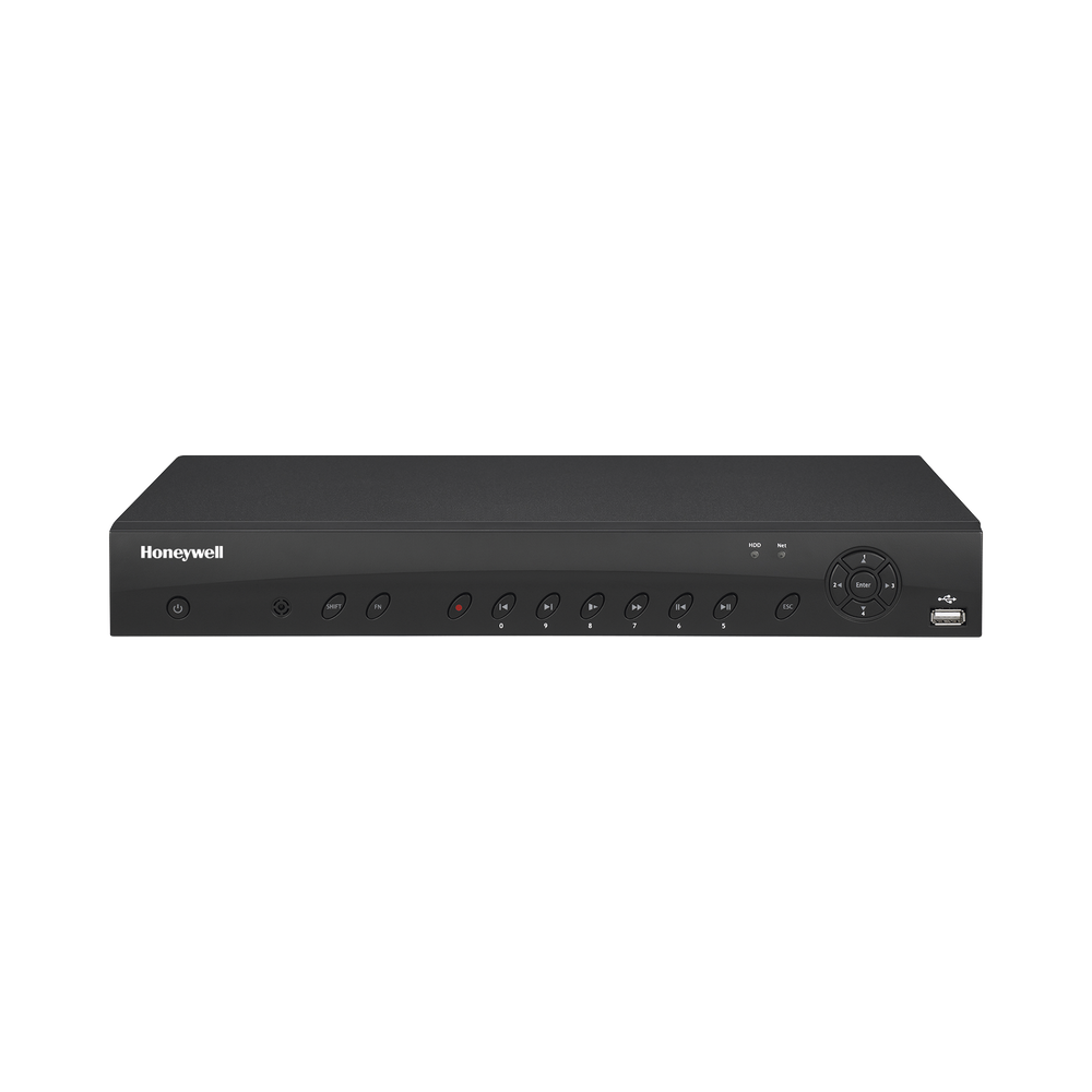 NVR Honeywell Performance 4K / 8 Canales / 2TB / 8 Puertos PoE / H.265/ HDMI / VGA