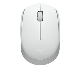 Mouse Inalámbrico M170 – Diestro y Zurdo - Receptor Inalámbrico USB 2.4 GHz – Color Blanco Hueso