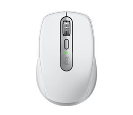Mouse Óptico Inalámbrico Logitech MX Anywhere 3S con Receptor de USB Logitech Logi Bolt Color Gris Pálido