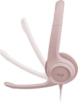 Audífonos para computadora Logitech H390 USB - Color Rosado