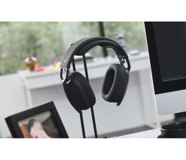 Logitech Zone Vibe 100 - Auricular - tamaño completo - Bluetooth - inalámbrico - grafito