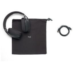 Logitech Zone Vibe 100 - Auricular - tamaño completo - Bluetooth - inalámbrico - grafito