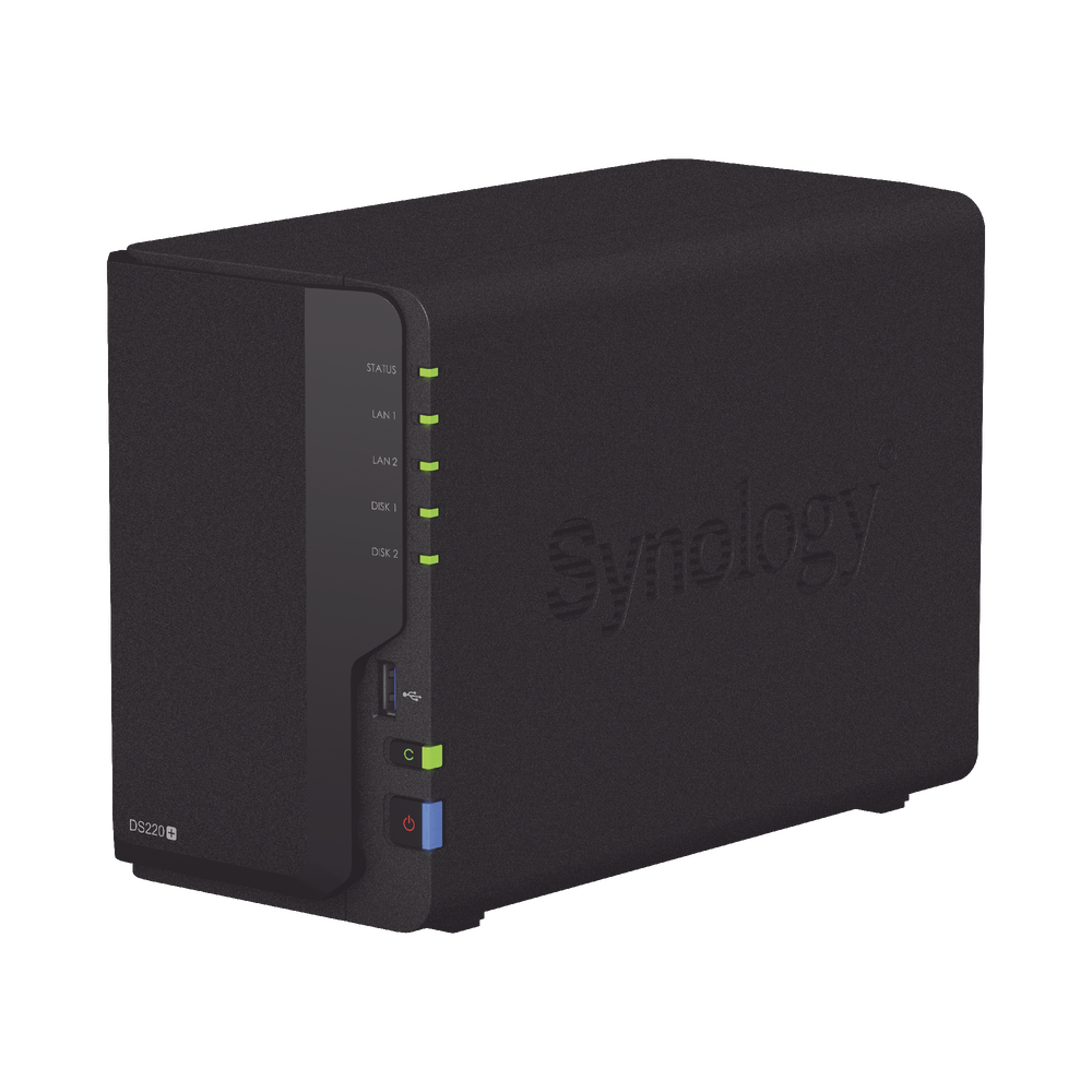 Servidor NAS de escritorio con 2 bahías / Hasta 32 TB