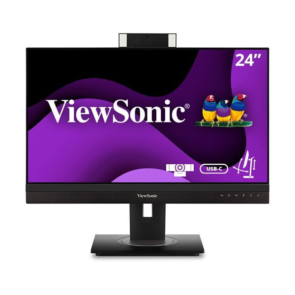 ViewSonic Webcam Monitor VG2456V - Monitor LED - 24