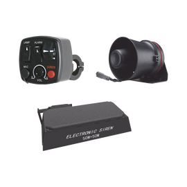 Kit para motocicleta EPCOM INDUSTRIAL, sirena/ bocina 100 Watt y controlador