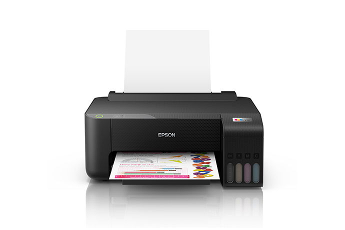 Epson EcoTank L1210 - Impresora - color - chorro de tinta - ITS - A4/Legal - 5.760 x 1.440 ppp - hasta 10 ppm (mono) / hasta 5 ppm (color) - capacidad: 100 hojas - USB 2.0