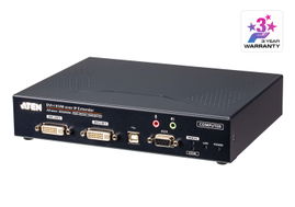 Trasmisor KVM por IP | DVI-I dual display | USB