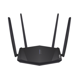 Router/Access Point Inalámbrico WISP, 2.4 GHz, hasta 300 Mbps, 4 puertos 10/100 Mbps con 4 antenas externas omnidireccional de 5 dBi