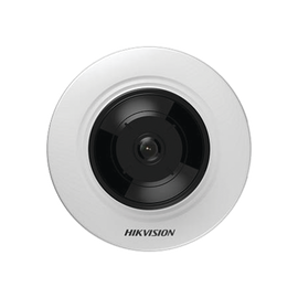 Mini Fisheye IP 3 Megapixel / Serie PRO + / Panorámica 180° - 360° / 8 mts IR / Uso en Interior / PoE / Múltiples Vistas por iVMS-4200