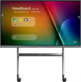 ViewSonic VB-STND-009 - Carrito - para pantalla LCD/panel plano interactivo - carro delgado - ruedas de acero, poliuretano (PU) - tamaño de pantalla: 65 ViewSonic VB-STND-009 - Carrito - para pantalla LCD/panel plano interactivo - carro delgado - ruedas de acero, poliuretano (PU) - tamaño de pantalla: 65