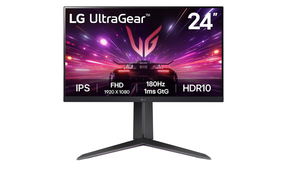 LG Monitor Gaming 24'' IPS 1ms Ultra Gear FHD 180Hz