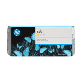 HP - 738 - Ink cartridge - Yellow - 300 ml HP - 738 - Ink cartridge - Yellow - 300 ml