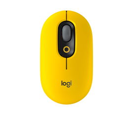 Logitech POP - Ratón - emoji personalizado - óptico - 4 botones - inalámbrico - Bluetooth 5.1 LE - amarillo Logitech POP - Ratón - emoji personalizado - óptico - 4 botones - inalámbrico - Bluetooth 5.1 LE - amarillo
