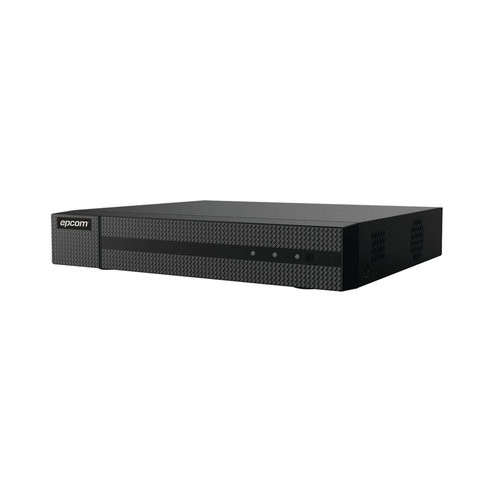 NVR 4 Megapixel / 4 IP Channels / 4 PoE+ Ports / 1 Hard Drive Bay / Full HD Output