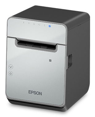 Epson OmniLink TM-L100 - Impresora de recibos - línea térmica - rollo 8 cm - 203 x 203 ppp - hasta 170 mm/segundo - USB, LAN, serial - cortador - negro Epson