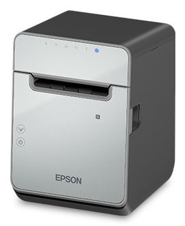 Epson OmniLink TM-L100 - Impresora de recibos - línea térmica - rollo 8 cm - 203 x 203 ppp - hasta 170 mm/segundo - USB, LAN, serial - cortador - negro Epson