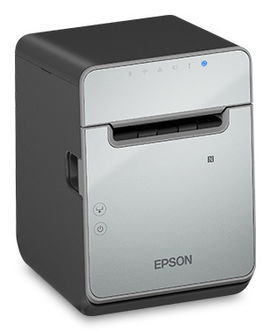 Epson OmniLink TM-L100 - Impresora de recibos - línea térmica - rollo 8 cm - 203 x 203 ppp - hasta 170 mm/segundo - USB, LAN, serial - cortador - negro Epson