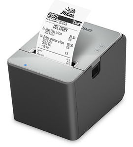 Epson OmniLink TM-L100 - Impresora de recibos - línea térmica - rollo 8 cm - 203 x 203 ppp - hasta 170 mm/segundo - USB, LAN, serial - cortador - negro Epson
