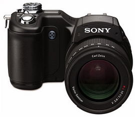 Sony Cyber-shot DSC-F828 - Cámara digital - compacta - 8.0 MP - 7x zoom óptico - Carl Zeiss