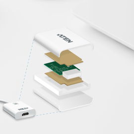 Mini consola extensora USB VGA Cat5 USB de hasta 320 pies /W/(EE.UU./REINO UNIDO/UE/SALIDA) ADP. ATEN