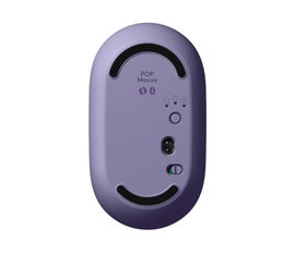Logitech - Mouse - Wireless - Purple - With Emoji Cosmos Lavender Logitech - Mouse - Wireless - Purple - With Emoji Cosmos Lavender