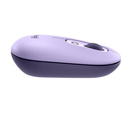 Logitech - Mouse - Wireless - Purple - With Emoji Cosmos Lavender Logitech - Mouse - Wireless - Purple - With Emoji Cosmos Lavender