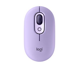 Logitech - Mouse - Wireless - Purple - With Emoji Cosmos Lavender Logitech - Mouse - Wireless - Purple - With Emoji Cosmos Lavender