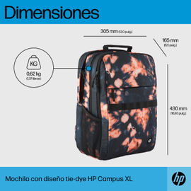 HP - Carrying backpack - Campus TDY XL BPk HP - Carrying backpack - Campus TDY XL BPk