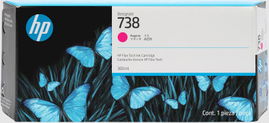 HP - 738 - Ink cartridge - Magenta - 300 ml