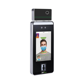 Terminal de reconocimiento Facial, Palma, Huella Digital y temperatura de alta velocidad
