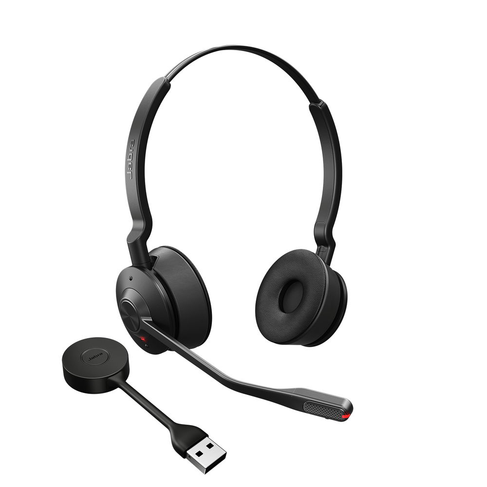 Jabra Engage 55 Stereo - Auricular - en oreja - DECT - inalámbrico - optimizado para UC Jabra Engage 55 Stereo - Auricular - en oreja - DECT - inalámbrico - optimizado para UC