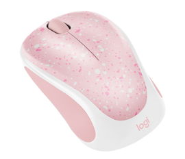 Logitech M317c - Edición limitada - ratón - diestro y zurdo - óptico - 3 botones - inalámbrico - 2.4 GHz - receptor inalámbrico USB - rosa
