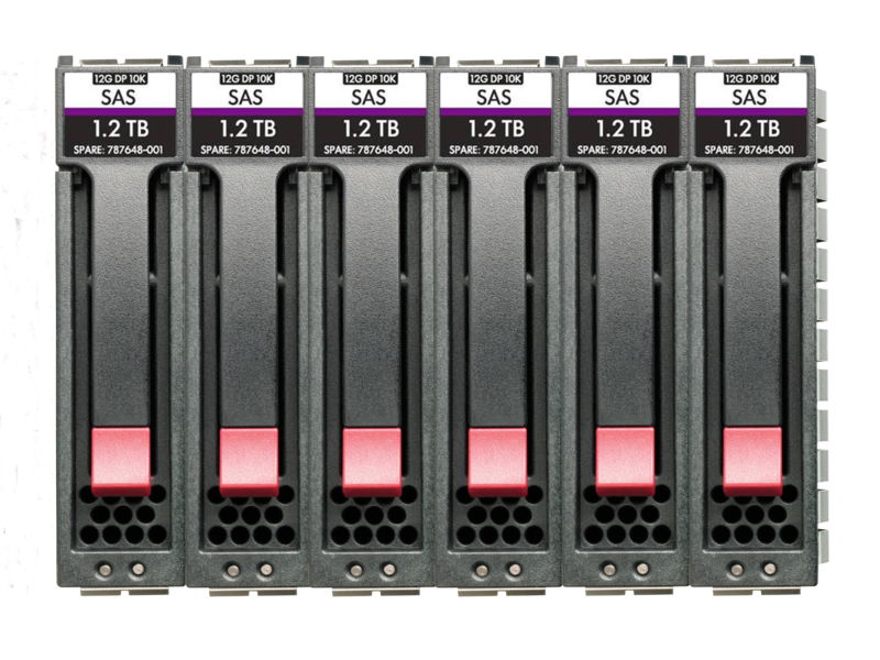 HPE MSA 7.2TB SAS 10K SFF 6-pk (6x1.2TB) HDD Bundle HPE MSA 7.2TB SAS 10K SFF 6-pk (6x1.2TB) HDD Bundle