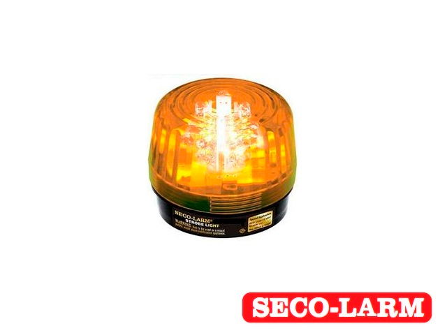 ESTROBO AMBAR DE XEON SL-126Q/A SECO-LARM DESDE 6 HASTA 12 VCD 90 DESTELLOS POR MINUTO