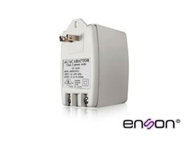 TRANSFORMADOR PARA SISTEMAS DE ALARMA ENSON RT1640L 16.5VAC COMPATIBLES CON PANELES RESIDEO VISTA 21IP Y VISTA 48LA