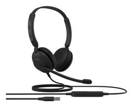 Jabra Evolve - 10 - Handset - USB-A - Leatherettes - Negro - 2699-820-109