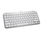 Logitech MX Keys Mini - Teclado - retroiluminación - inalámbrico - Bluetooth - gris pálido