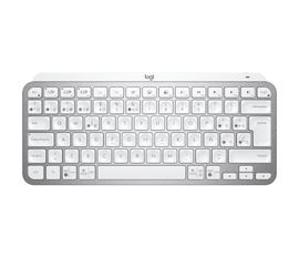 Teclado Bluetooth Español - USB - Logitech MX Keys Mini - Gris Pálido