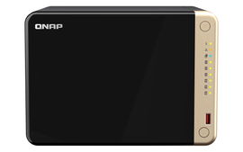 QNAP TS-664 - Servidor NAS - 6 compartimentos - HDD - RAM 8 GB - 2.5 Gigabit Ethernet