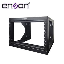 RACK PARED ENSON ENS-RKGO6U 6UR PREPARADO PARA ANCLAJE EN PARED UR MARCADAS MARCO DE RACK ABATIBLE POSTES PARA TORNILLO 12-24 5/8 CAPACIDAD DE CARGA 35 KG IDEAL PARA SOLUCIONES DONDE EL ESPACIO ES REDUCIDO