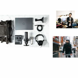 Mezclador de audio para pódcast con IA | MicLIVE™ de 6 canales Mezclador de audio para pódcast con IA | MicLIVE™ de 6 canales
