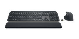 Logitech MX Keys Combo for Business - Juego de teclado y ratón - retroiluminación - inalámbrico - Bluetooth LE - QWERTY - español (Latinoamérica) - grafito