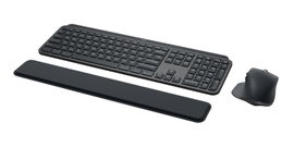 Logitech MX Keys Combo for Business - Juego de teclado y ratón - retroiluminación - inalámbrico - Bluetooth LE - QWERTY - español (Latinoamérica) - grafito
