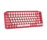 Teclado Mecánico Logitech POP Keys con teclas Emoji - Color Heartbreaker Rose