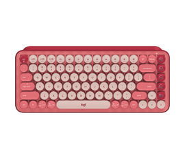 Teclado Inalámbrico POP Keys Logitech - Bluetooth 5.1 - Diseño Ergonómico - Color Amarillo